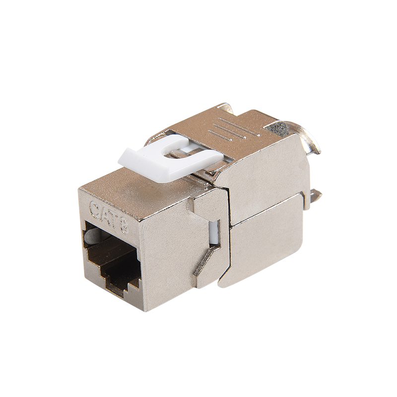 SMT-1061T8C8-FTP 180 graders afskærmning Cat8 toolless Keystone Jack