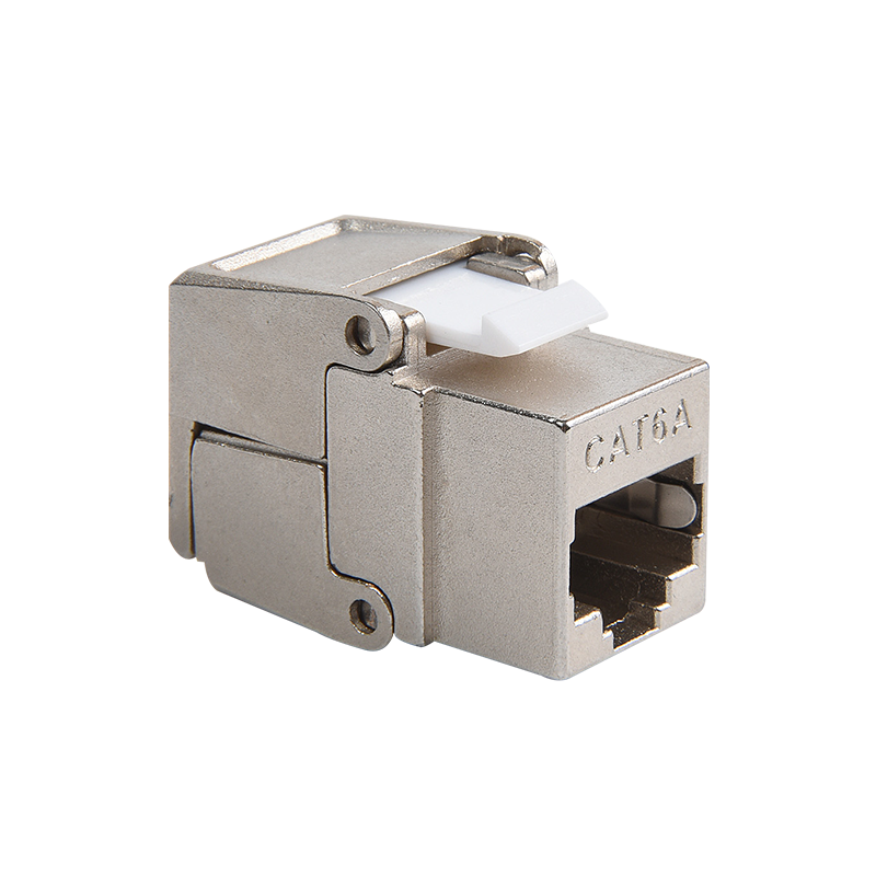 SMT-1049T8C6A-FTP 180 graders afskærmet Cat6a toolless Keystone Jack