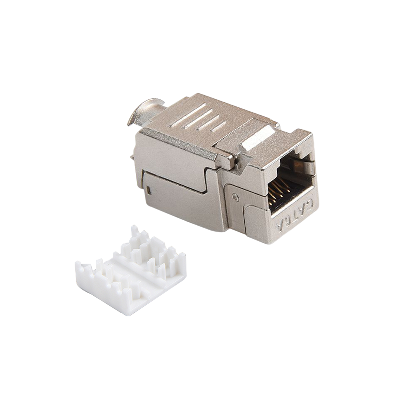 SMT-1048T8C6A-FTP 90 graders afskærmet Cat6a toolless Keystone Jack